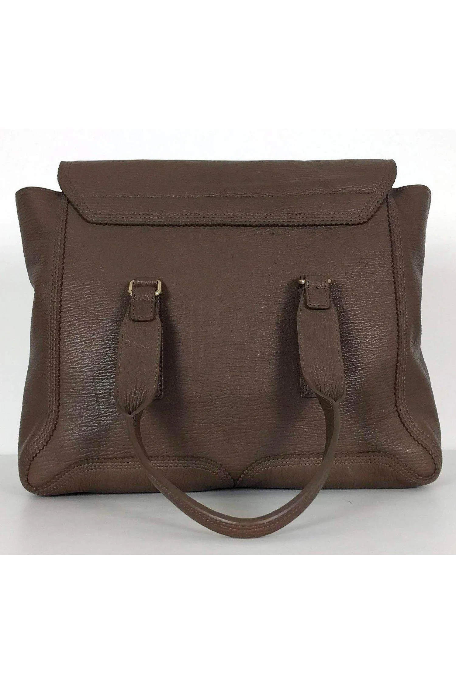 3.1 Phillip Lim - Premium Brown Leather Pashli Satchel Bag