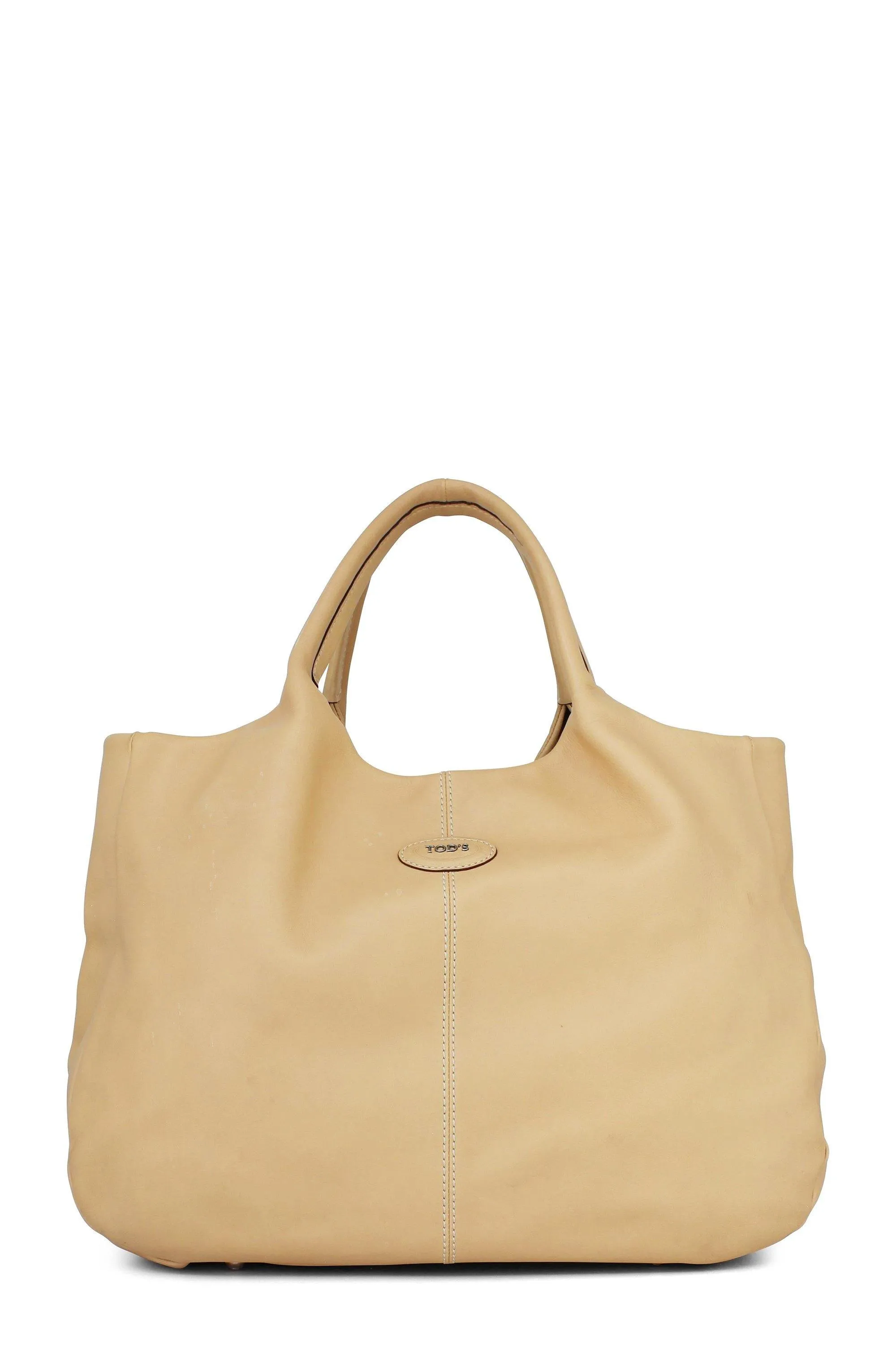 Elegant AGJ Grande Cream Shopping Tote - Spacious & Stylish Eco-Friendly Bag