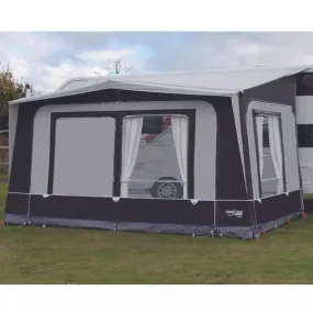 Camptech Count DL 400 All-Season Caravan Awning with Poles, Model SL948K, Includes Free Carpet (2024 Model)