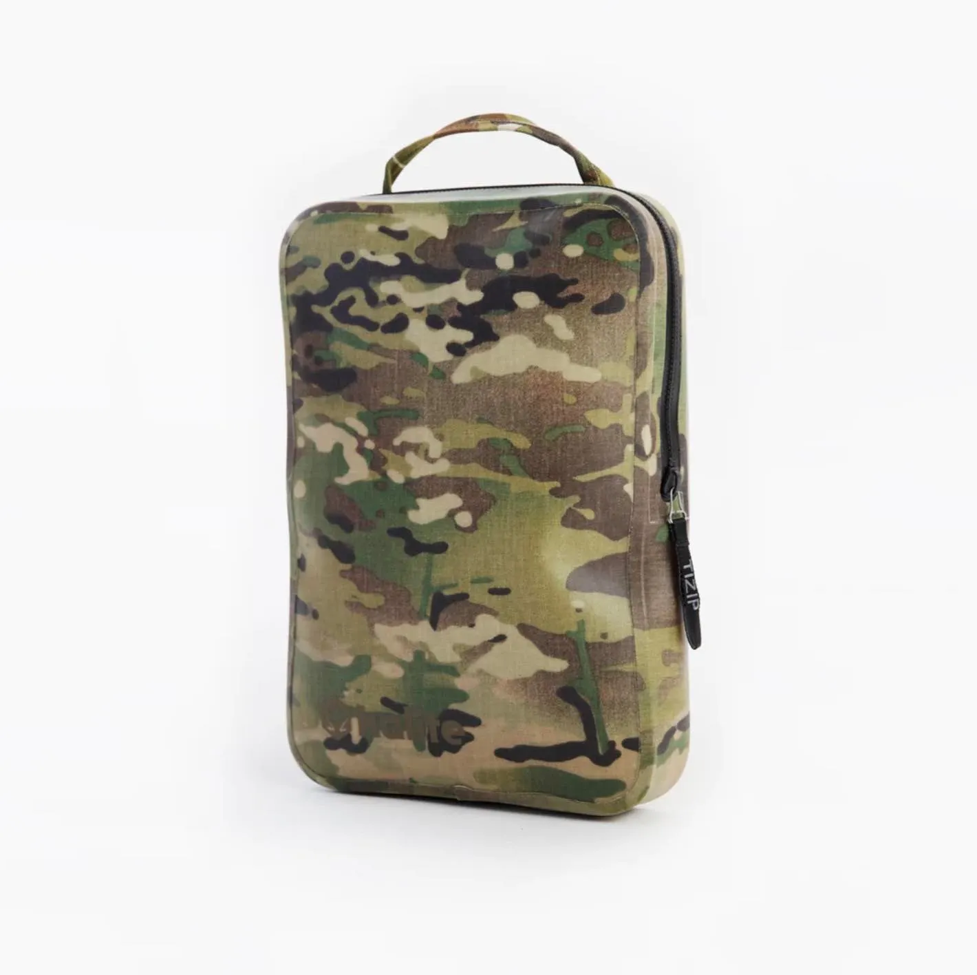 Optimize the title of this e-commerce product and return it to English, requiring modifiers.

Multicam Laptop Case with Halite Carapace for Maximum Protection