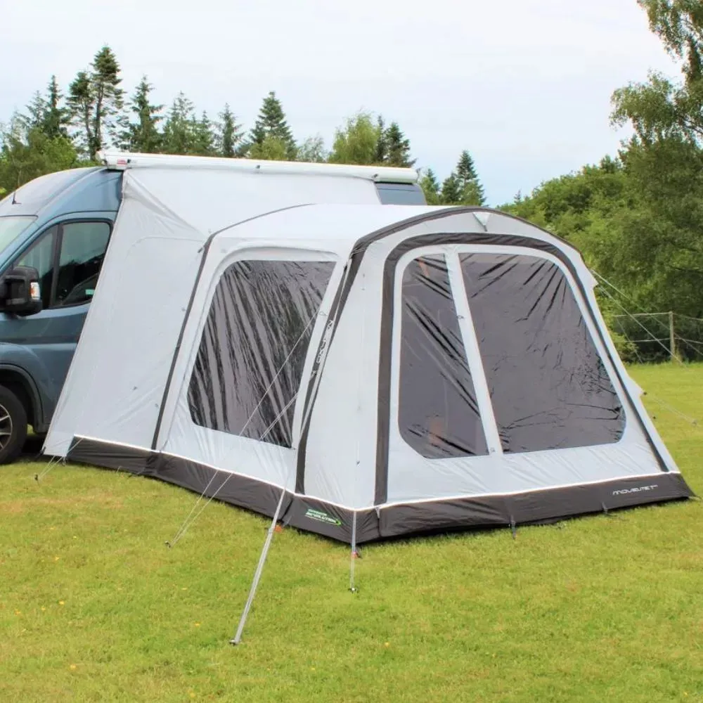 Outdoor Revolution Movelite T2R Inflatable Drive-Away Awning (2024)   Free Footprint - High-Quality, Compact Design