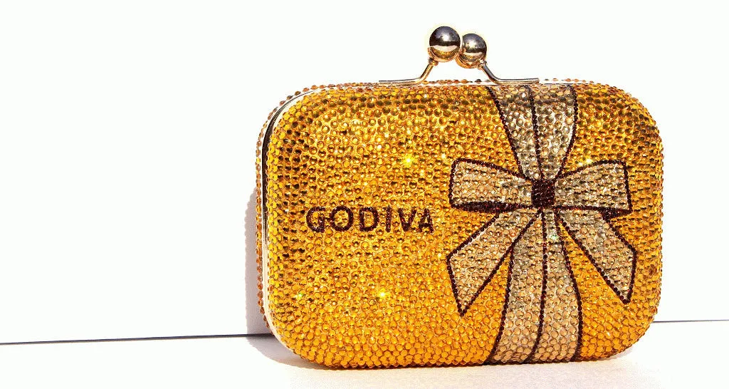 Swarovski Crystal Gift Box Clutch