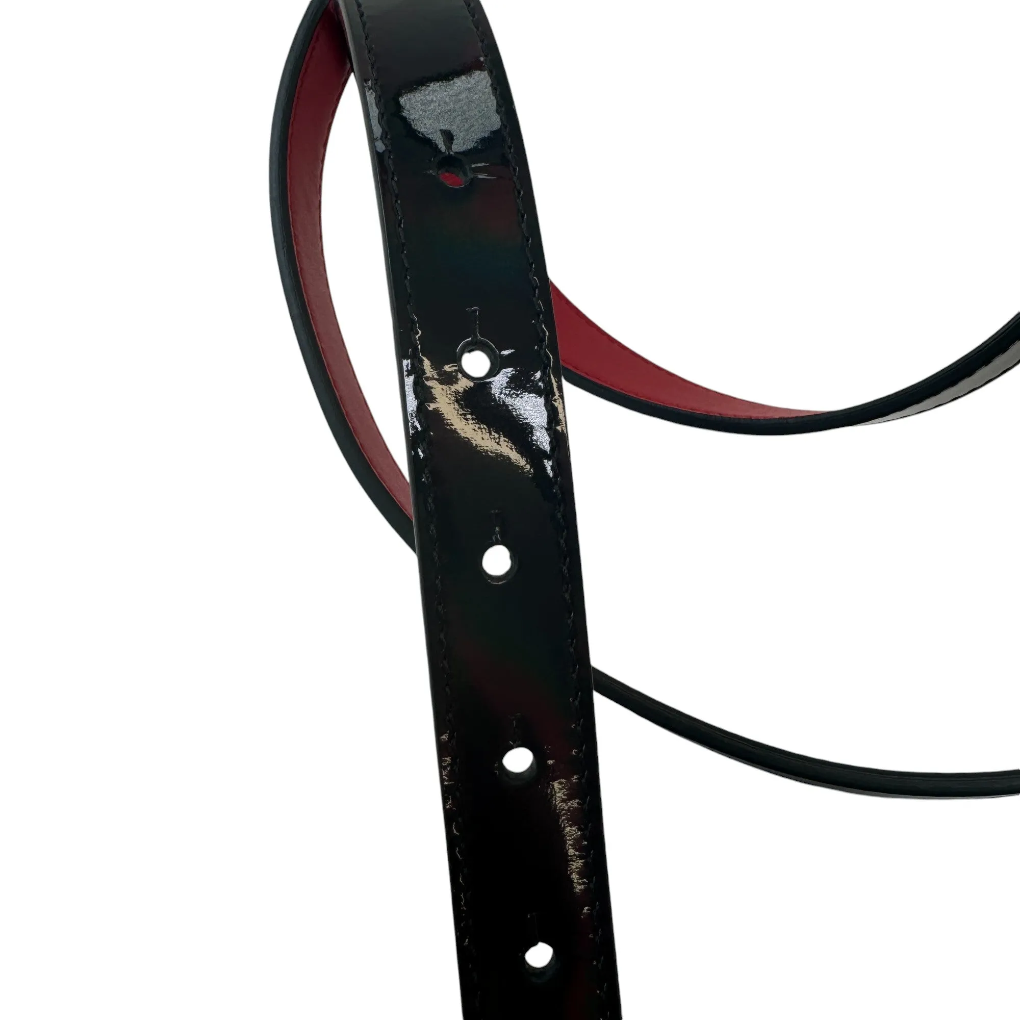 Women's Cl Initials Belt Black Size Waist 32"